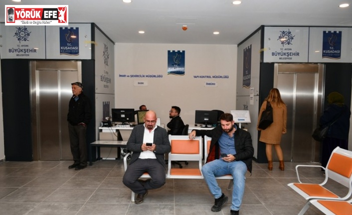 Kuşadası Belediyesi, yeni hizmet binasına kavuştu