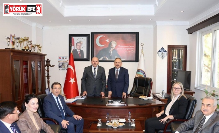 Kuyucak Belediye Başkanı Ertürk, AK Parti Genel Başkan Yardımcısı Özhaseki’yi ağırladı