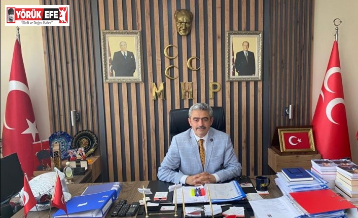 MHP Aydın İl Başkanı Alıcık’ın yeni yıl mesajı