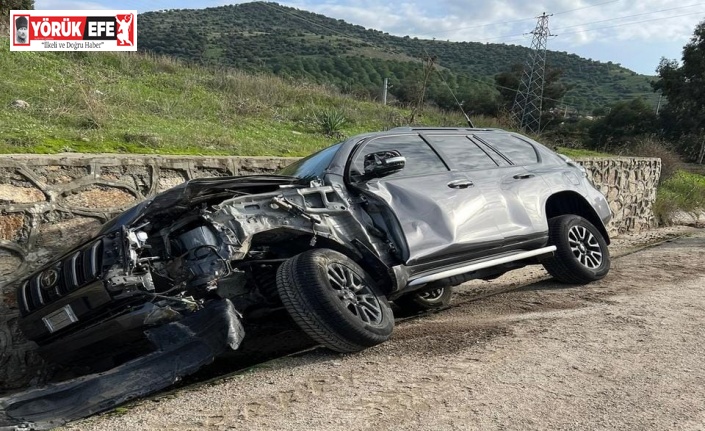 Muğla Orman Bölge Müdürü trafik kazası geçirdi