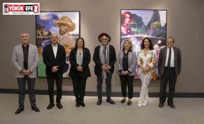 Ressam Bedri Baykam’ın ‘Metamorfoz / Dönüşüm’ sergisi, Ada Modern Sanat Galerisi’nde