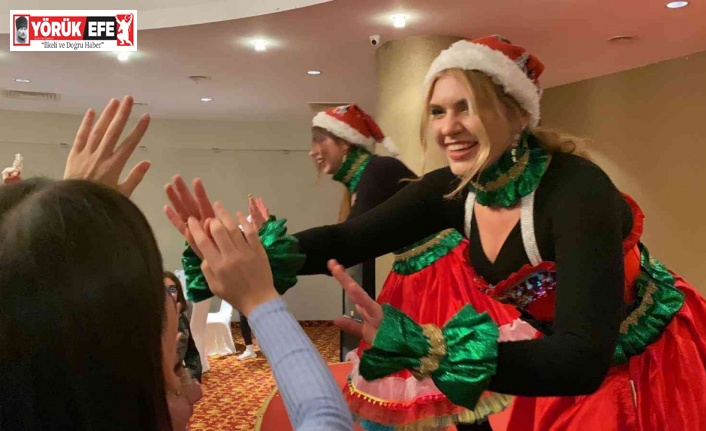 Sevgi Evleri’nde kalan çocuklara Kuşadası’nda beş yıldızlı yeni yıl eğlencesi