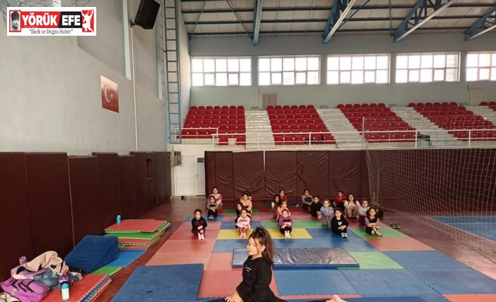 Aydın’da ilkokul öğrencilerinin spor ateşi ortaya çıkıyor