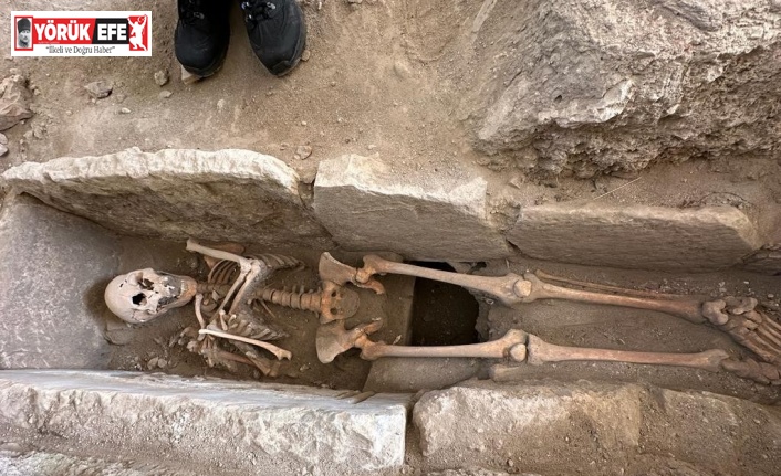 Aydın’da yaklaşık 8 asırlık kadın iskeleti bulundu