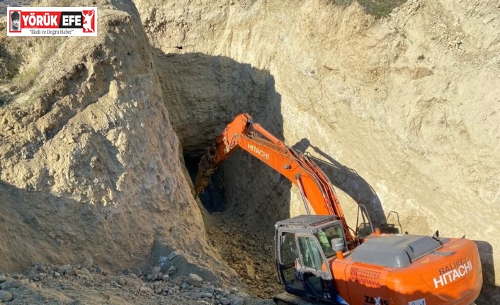 Bozdoğan’da kaçak kazıya suçüstü