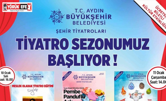 Büyükşehir’de tiyatro sezonu açılıyor