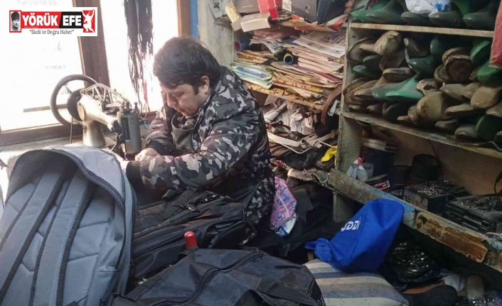 Çanta tamirine rağbet arttı esnafın yüzü güldü