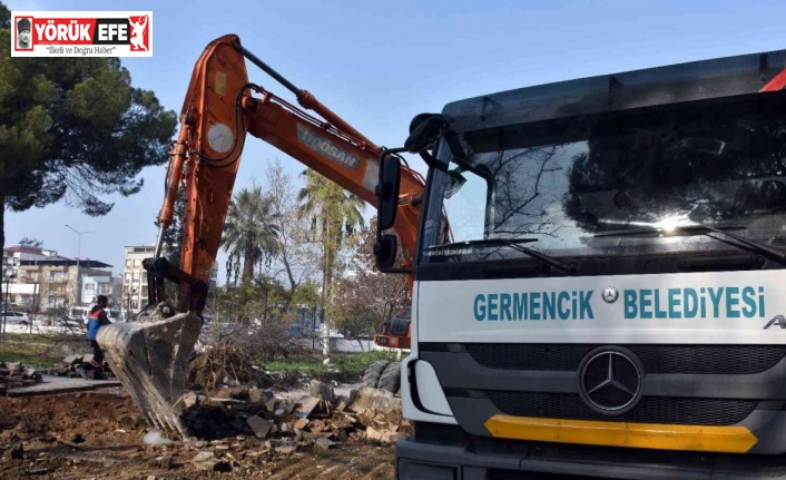 Germencik Şehit Cafer Sokak’ın çehresi değişiyor