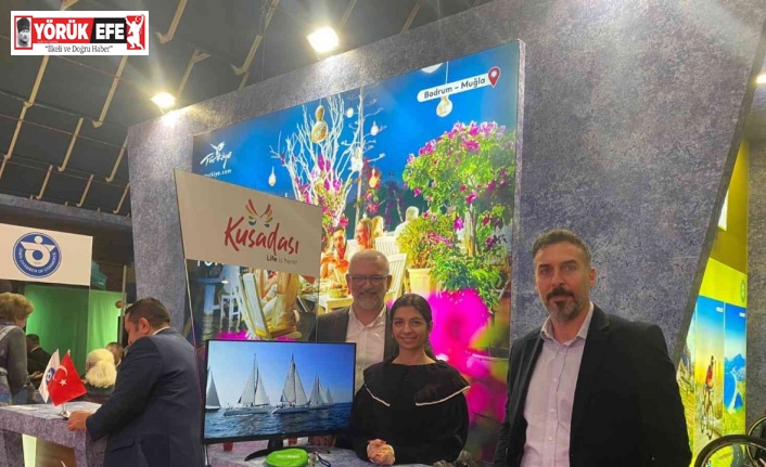 Kuşadası turizm fuarında tanıtıldı