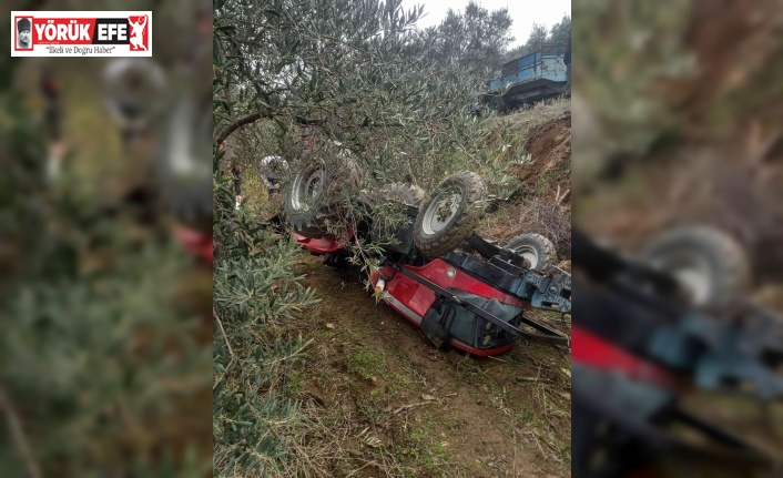 Kuyucak’ta traktör kazası: 1 ölü