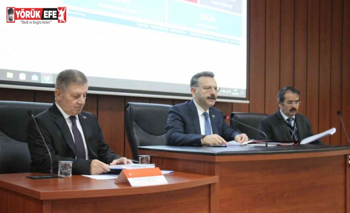 Yılın ilk koordinasyon kurulu toplandı