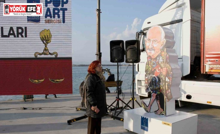 Adaletin sesi Kuşadası’nda sanatla birleşti