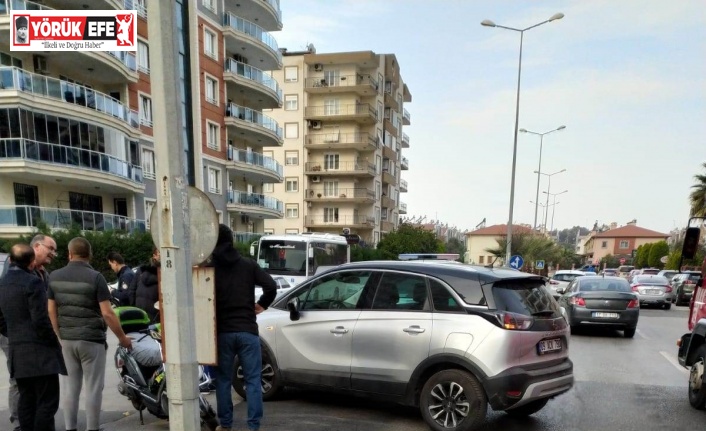 Aydın’da trafik kazası: 1 yaralı