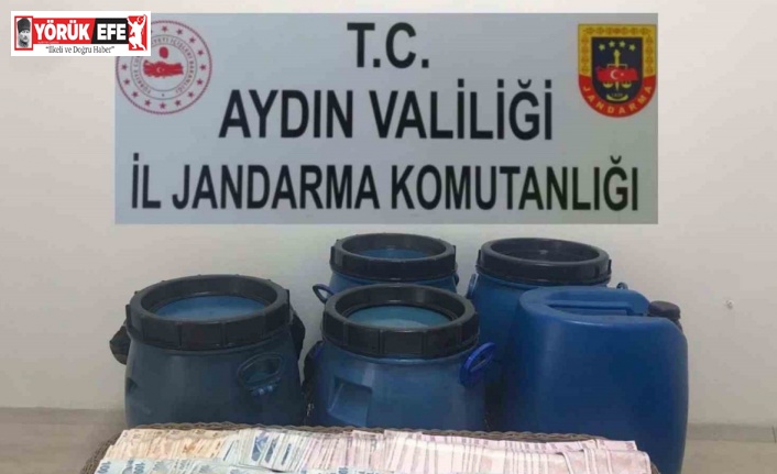 Aydın’da zeytinyağı hırsızları jandarmaya takıldı