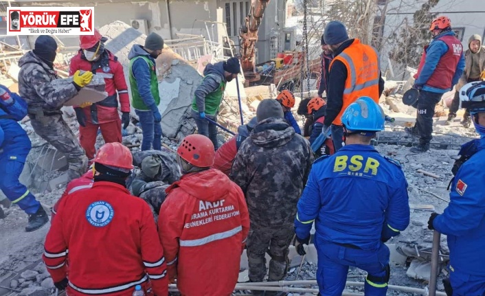 Aydın’dan 166 gönüllü deprem bölgesinde