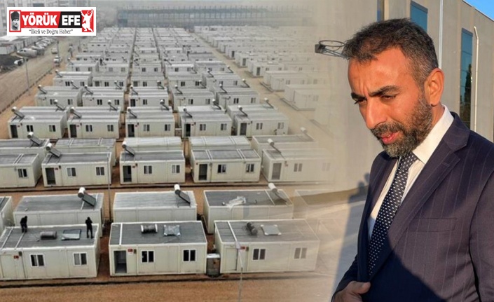 Aydınlı işadamından Konteyner Kent önerisi