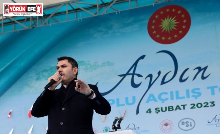 Çevre, Şehircilik ve İklim Değişikliği Bakanı Murat Kurum:
