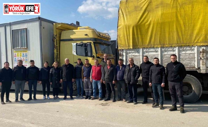 Efeler Belediye Başkanı Atay, deprem bölgesi Hatay’a gitti