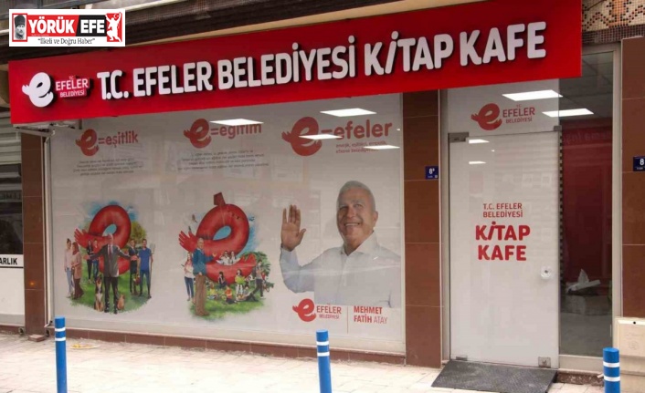 Efeler Belediyesi 10’uncu Kitap Kafe’yi açıyor