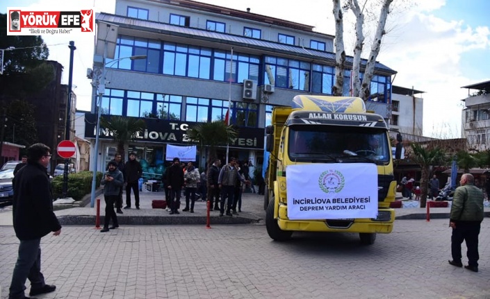 İncirliova’da vatandaşlar deprem bölgesi için tek yürek oldu