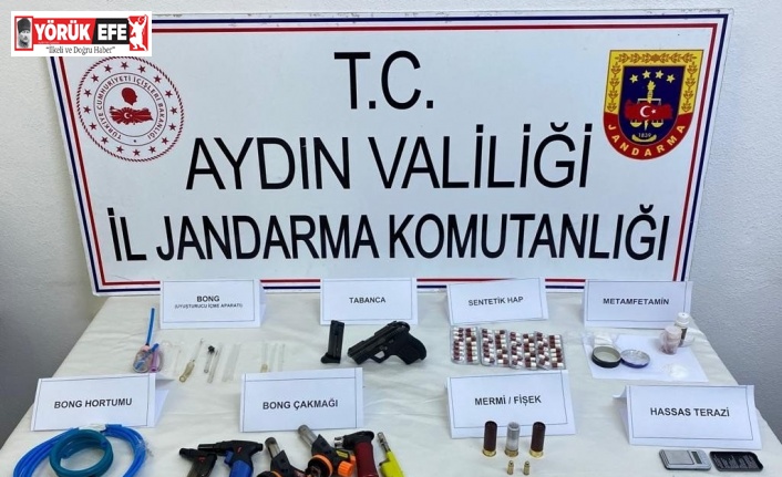 Köşk’te uyuşturucu operasyonu