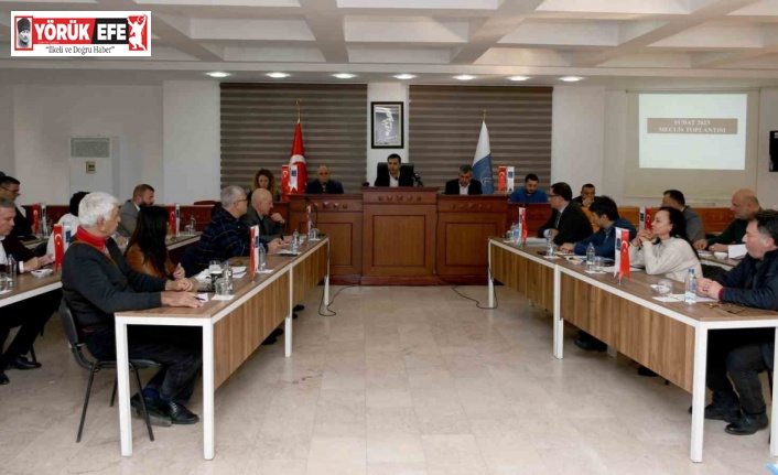 Kuşadası Belediyesi’nde Buruk Meclis Toplantısı