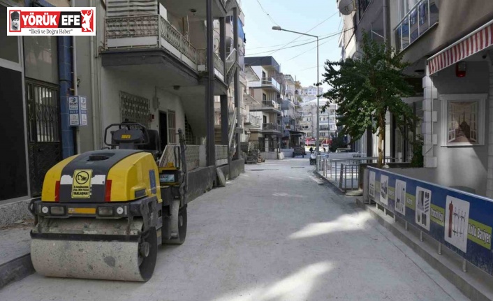 Kuşadası Cumhuriyet Mahallesi’nde çalışmalar sürüyor