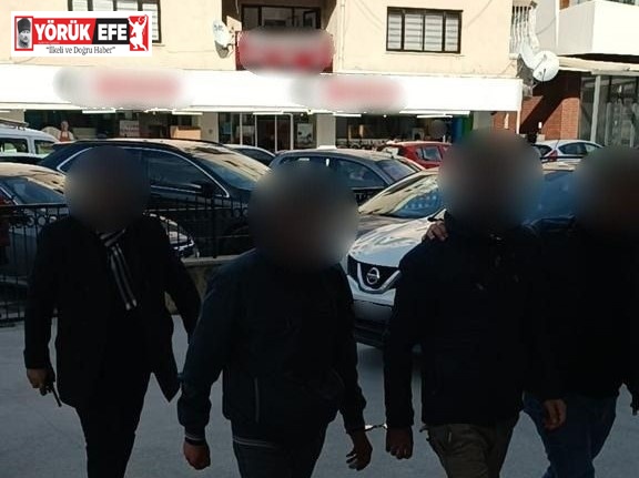 Kuşadası’nda aranan şüpheliler polis ekiplerine takıldı