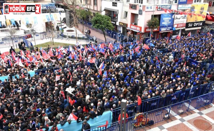 Nazilli Cumhurbaşkanı Erdoğan’ı bekliyor