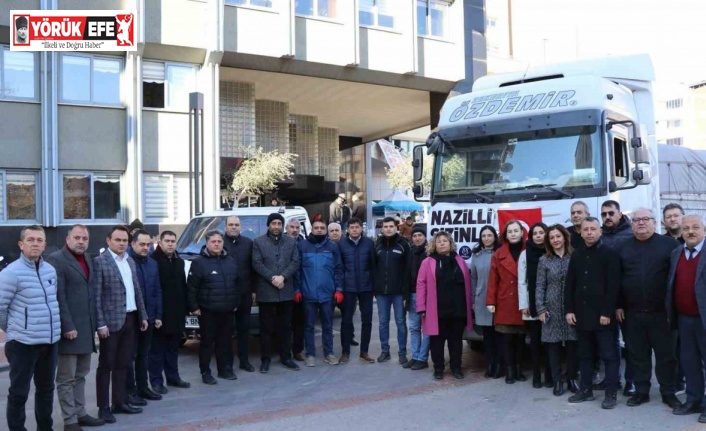 Nazilli’de yardım kampanyası 4’üncü gününde devam ediyor