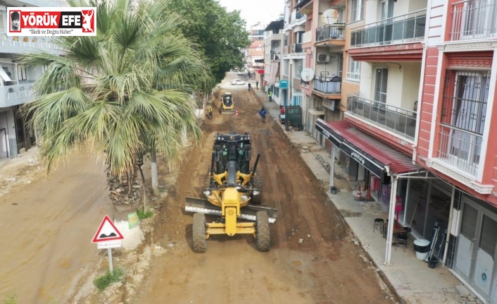 Aydın Büyükşehir, Germencik’in yollarını yeniliyor