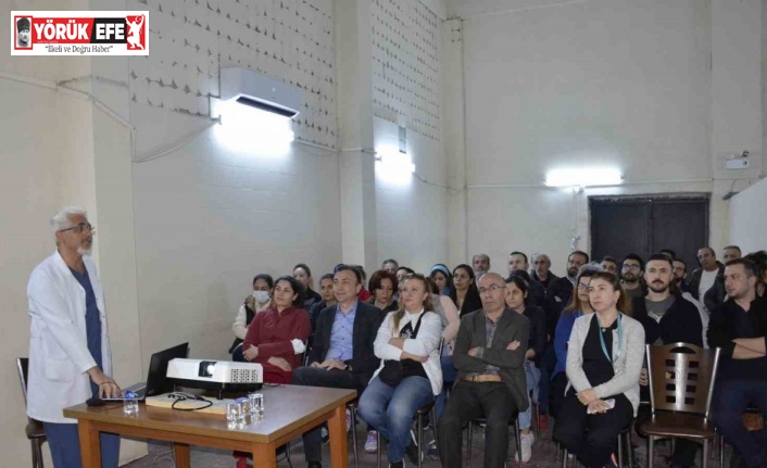 Aydın Devlet Hastanesi’nde himzet içi eğitimler sürüyor