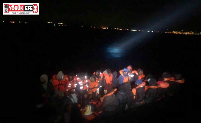 Aydın’da 44 düzensiz göçmen yakalandı, 27’si kurtarıldı