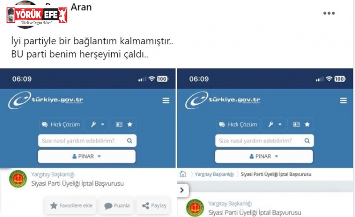 Aydın’da İYİ Parti’yi sarsan iddia