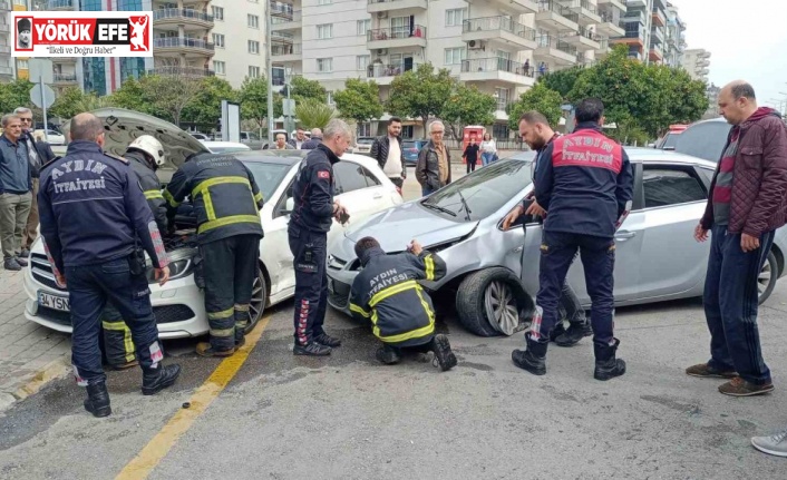 Aydın’da trafik kazası: 1 yaralı