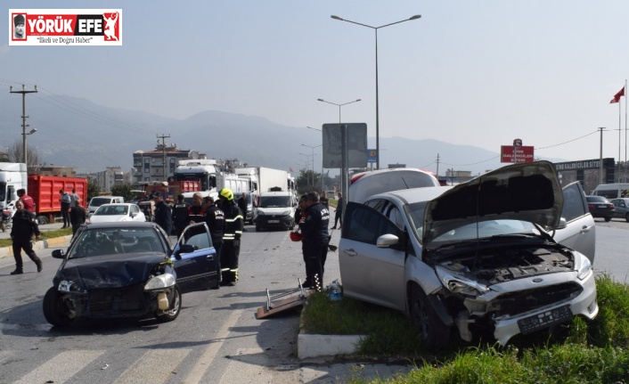 Aydın’da zincirleme trafik kazası: 4 yaralı