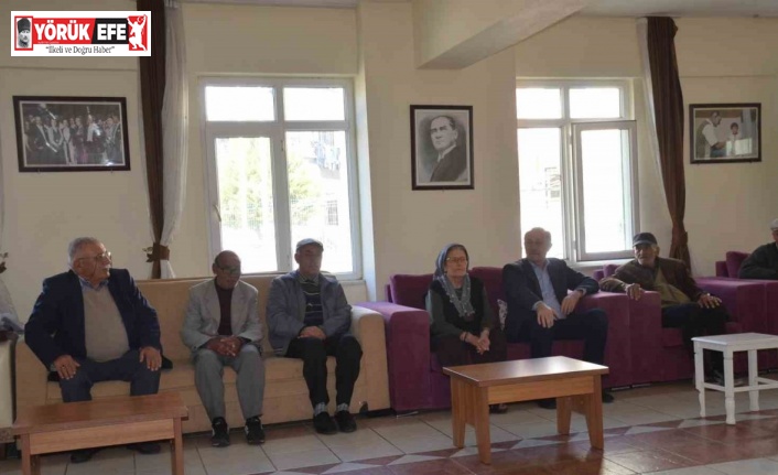 Başkan Atabay, yaşlılarla buluştu