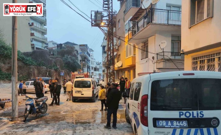 Belediyeye ait yağmur suyu hattı boruları kundaklandı