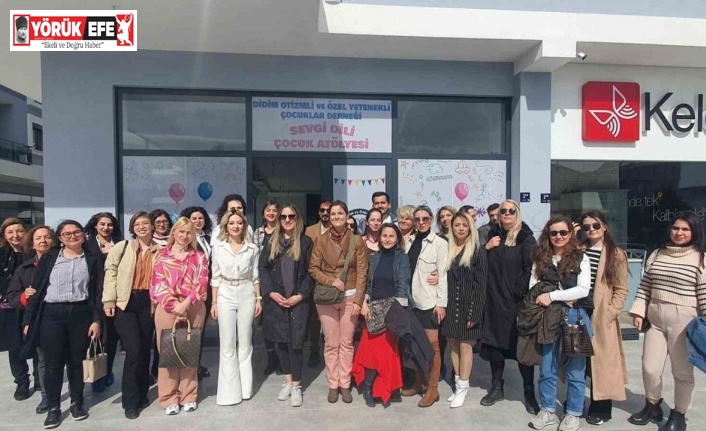 Didim’de depremzede çocuklar için ’Sevgi Dili Atölyesi’ açıldı