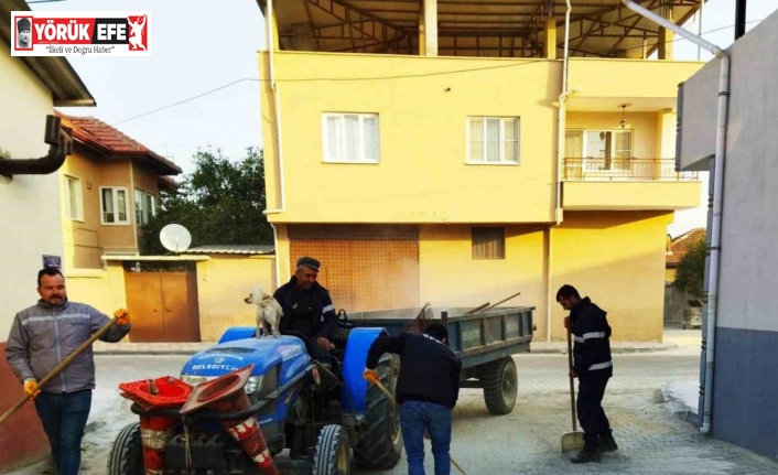 Germencik’te bahar temizliği mesaisi