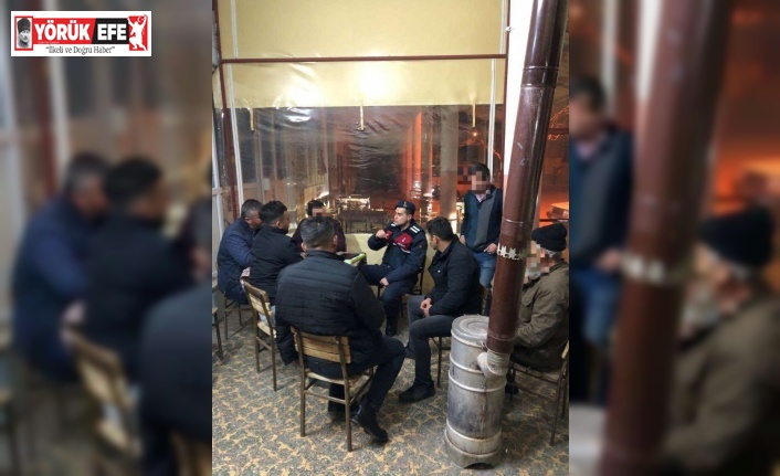 Jandarma 6 mahallede vatandaşları bilgilendirdi