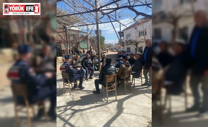 Jandarma vatandaşları bilgilendirdi