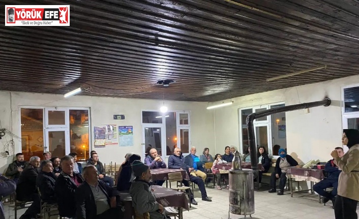 Karacasu’da vatandaşlar bilgilendirilmeye devam ediyor