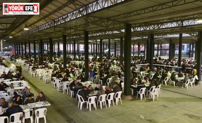 Nazilli’de iftar programı Sümer Mahallesi’nde gerçekleştirildi