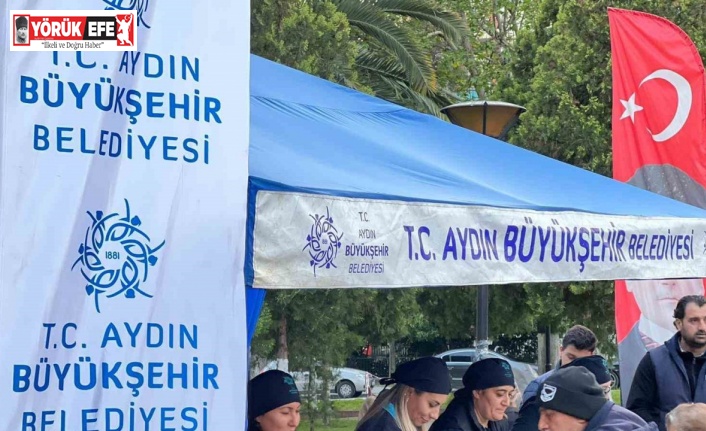 Aydın Büyükşehir Belediyesi Aydınlıları iftar sofralarında buluşturmaya devam ediyor