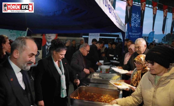 Aydın Büyükşehir Belediyesi iftar programlarını sürdürüyor