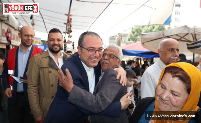 AYDIN'IN KALBİNDE CHP'Lİ KARAKOZ'A SEVGİ SELİ