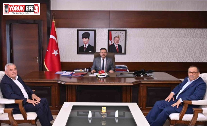 Aydın Ticaret Borsası, Vali Aksoy’u fuara davet etti