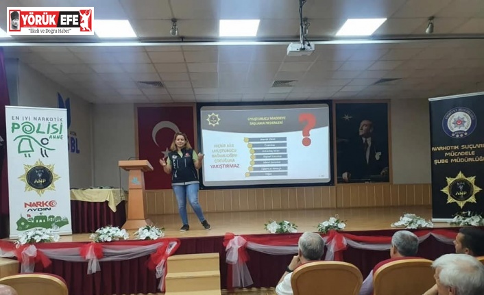 Aydın’da 3 ayda 21 bin 120 kişiye uyuşturucunun zararlarını anlatıldı