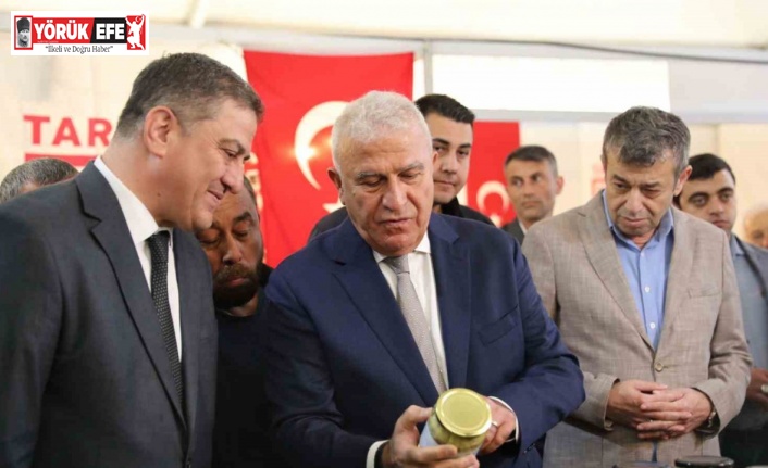 Başkan Atay, Aydın Tarım Fuarı’nda belediyenin ürünlerini tanıttı